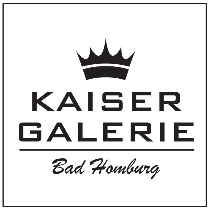 Menus and Photos Kaiser Galerie Logo Design Black and White branding