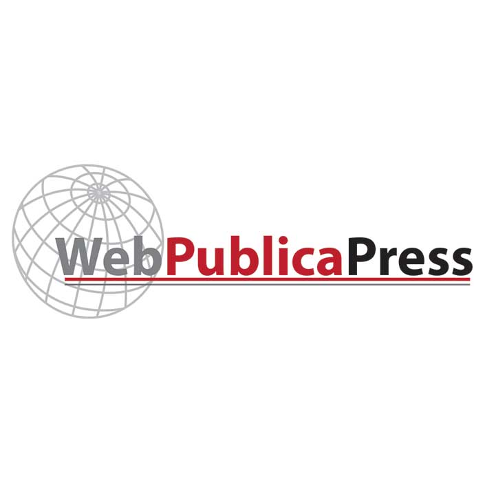 Menus and Photos Web Publica Press Logo Design Brown and pink branding