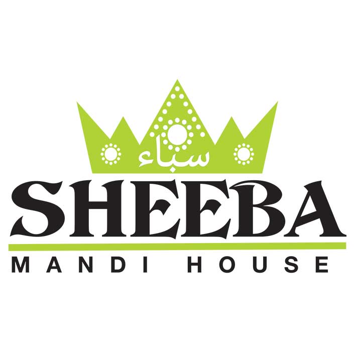 Menus and Photos Sheeba Restaurant Logo Design Black and green branding